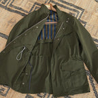Men's Field Jacket With Four Flap Pockets And Stand Collar - Colour options