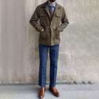 Men's Four-Pocket Field Jacket With Notch Lapels - Colour options