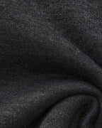 Men's Plain Crew-Neck Sweatshirt With Banded Hem - Grey