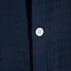 Men's Short-Sleeve Camp Collar Shirt With Plain Front - Colour options
