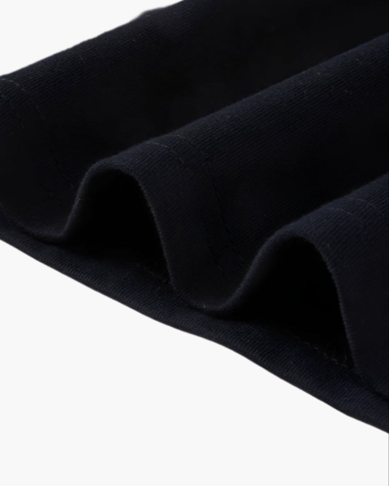Men's Short-Sleeve Polo With Contrast Collar And Cuffs - Black
