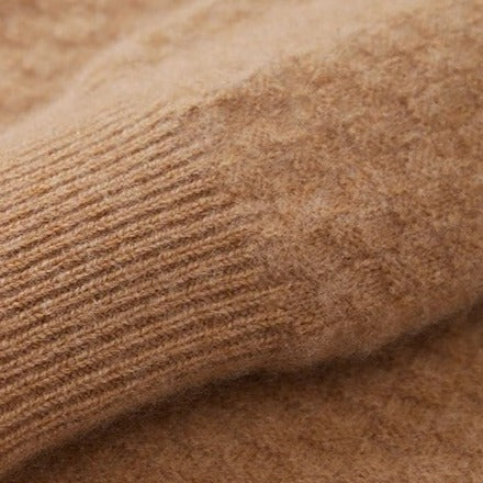 Men's Textured Crew Neck Jumper With All-Over Pattern - Colour options