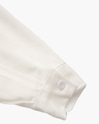 Men's Vertical-Stripe Shirt With Twin Chest Pockets - White